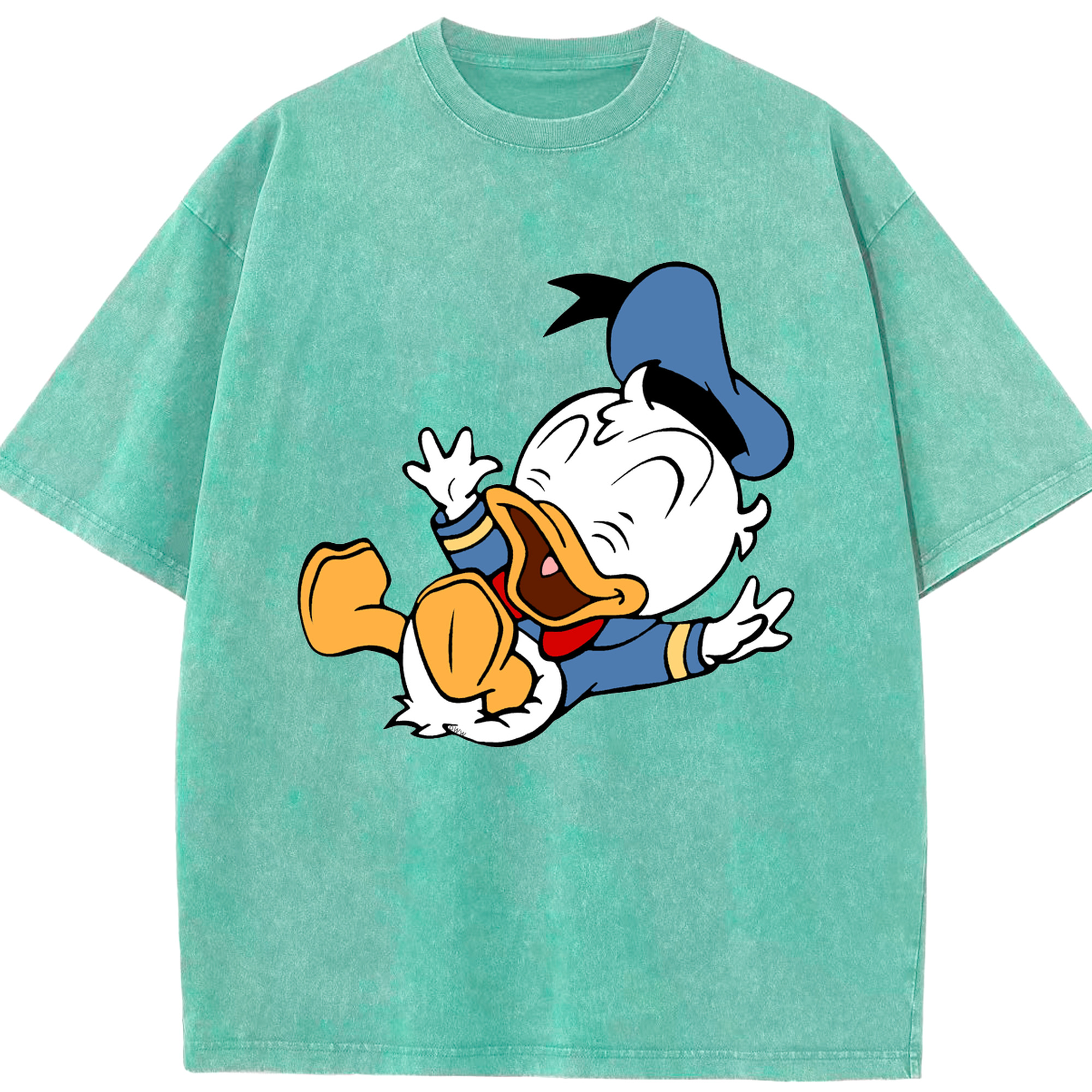 （画像用） ミッキーマウス Mickey Mouse 綿100% ヴィンテージ風 半袖Tシャツ（フロントプリント）